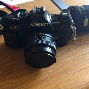 Canon vintage Camera AE-1 program